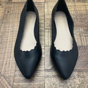 Chic Black Women's Flats by [Brand]